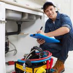 Plumber at Work — Plumbing Services in Armidale, NSW